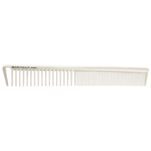 Sam Villa Signature Series Short Cutting Comb - Ivory 6 Pack