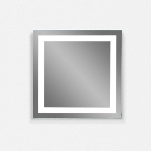 Lucia LED Color Correct 32" Square Mirror - Made in USA