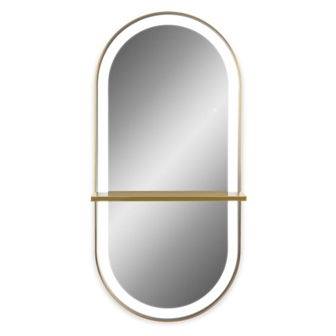 Avalon Single Sided LED Mirror Styling Station