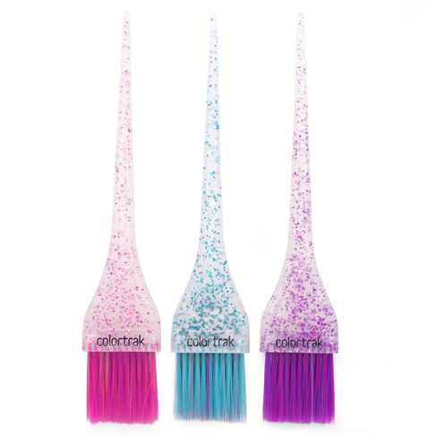 Colortrak 24pk Mini Glitter Brush Canister